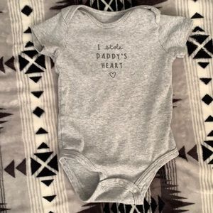 Carter’s baby boy onesie
